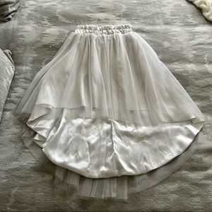 High Low Tulle Skirt NWT